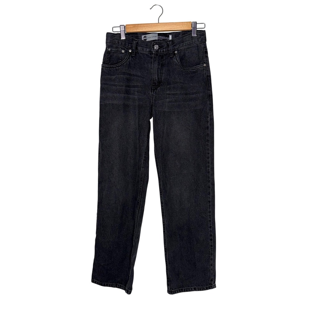 Levi's SilverTab Stay Loose Jeans Kids 16 Reg Black Excellent Baggy 90s Skater